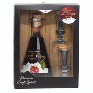 LICOR CEREJA SERRANO C/2 CALICES 50 cl