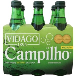 Campilho Água com Gás Pack 6 unidades 250 ml