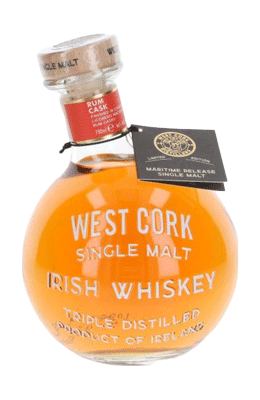 West Cork Whisky Single Malt Rum Cask 700 ml