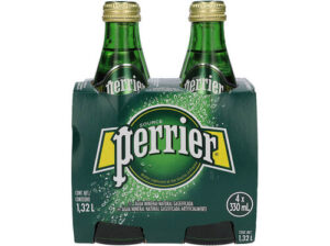 água perrier 4 x 330 ml